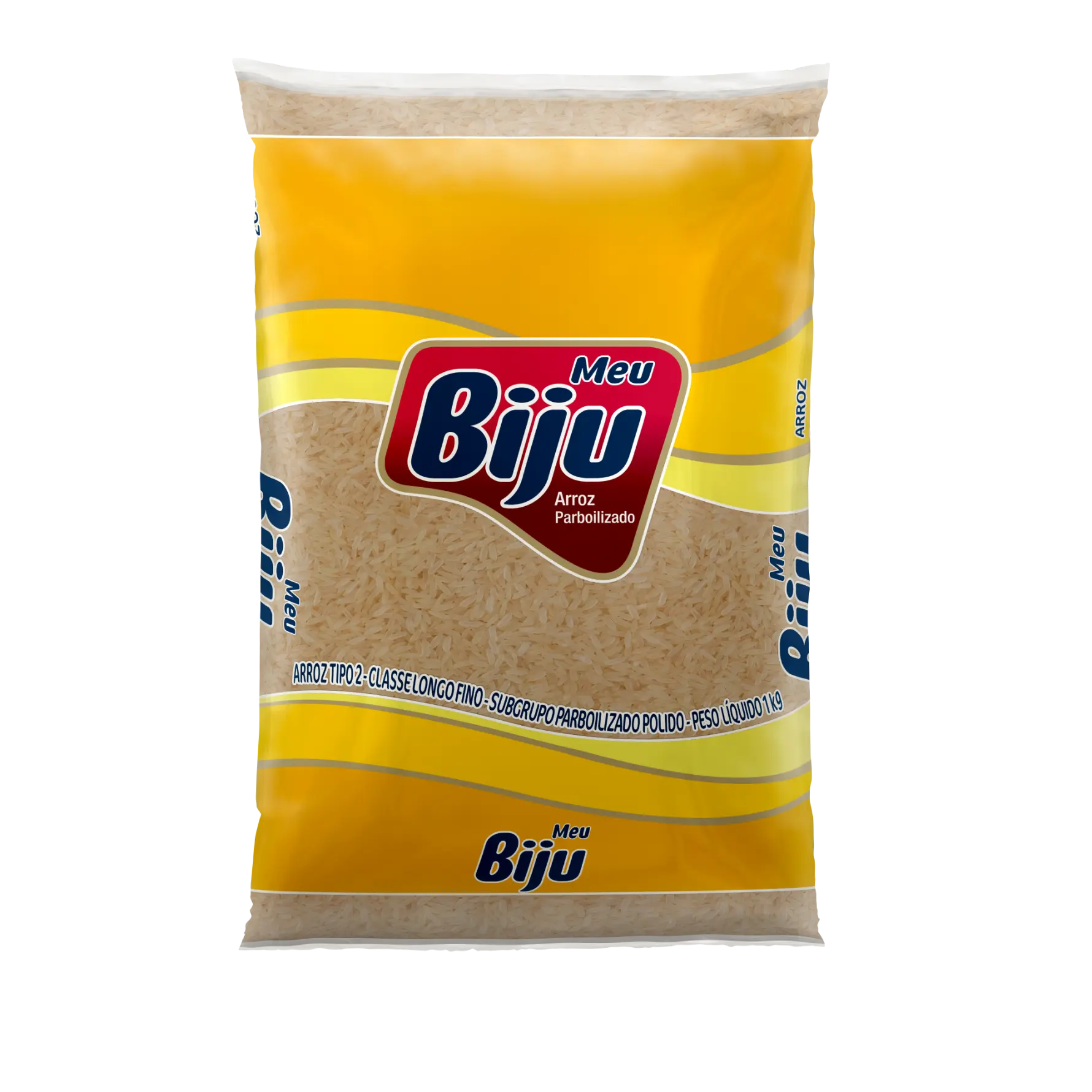 Arroz Parboilizado T2 Meu Biju 1kg