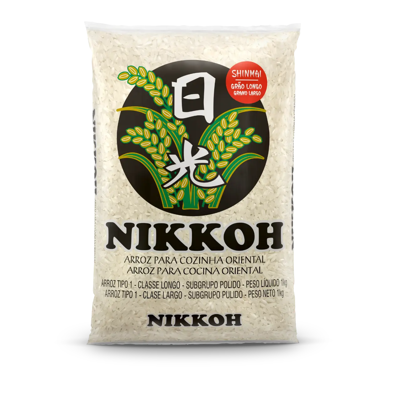 Arroz Nikkoh Grão Longo 1kg