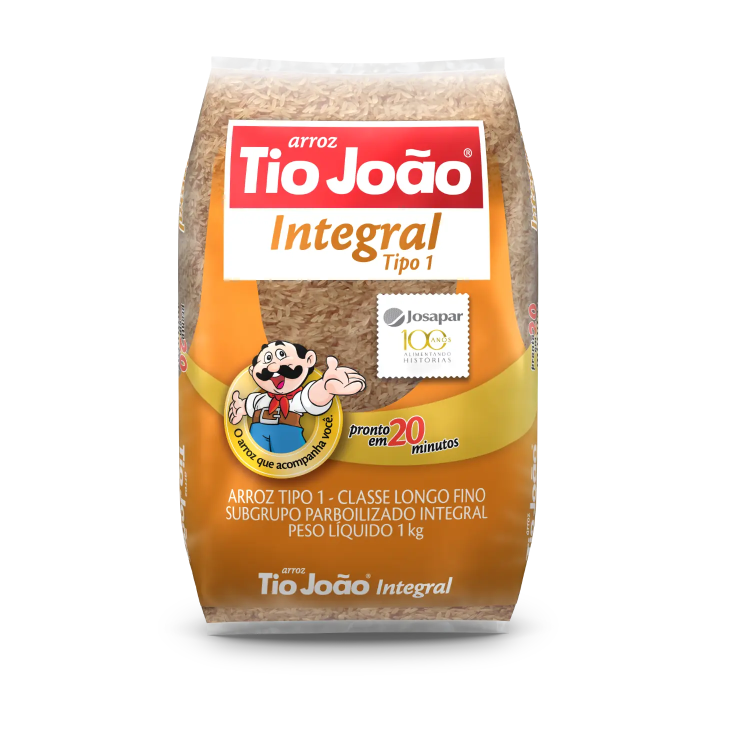 Tio João Integral Parboilizado 5kg